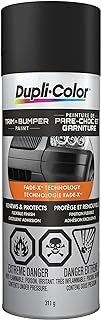 Dupli-Color CTB101000 Trim & Bumper Paint, Black, 11 Ounces, 1 (Non-Carb Compliant)