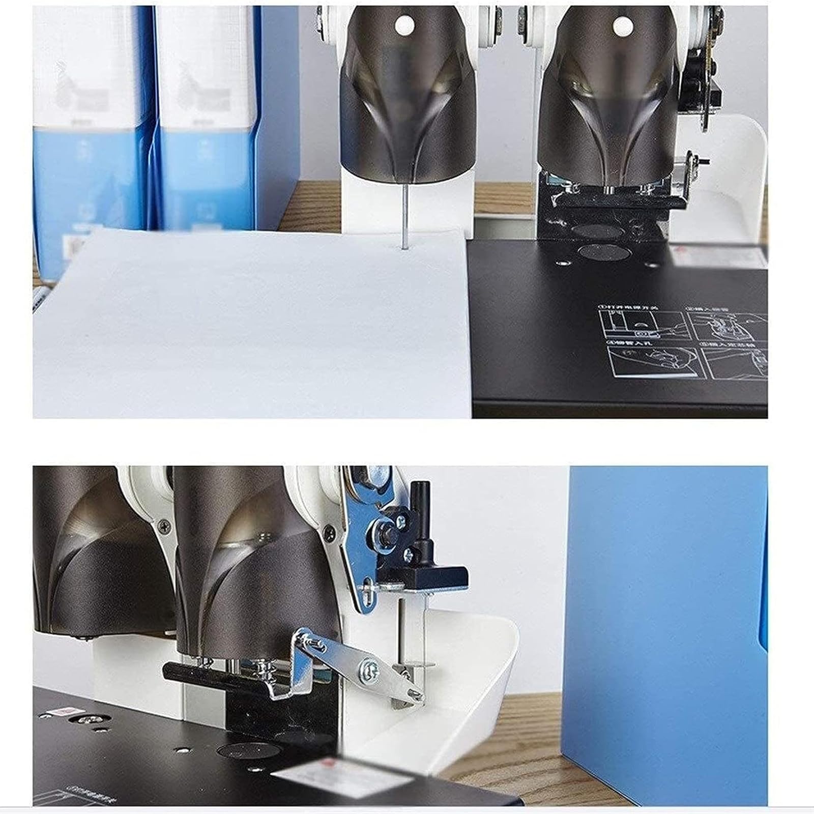 Máquina de encuadernación para certificados financieros, perforación automática de fusión en caliente, mango que ahorra trabajo, grosor de encuadernación de 30 mm, ideal para escuela, banco, oficina