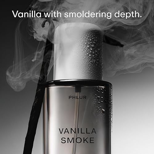 Miniatura 2 de PHLUR Vanilla Smoke - Fragancia corporal para cabello y cuerpo, espray corporal de vainilla de cachemira con pimienta rosa, bergamota, haba tonka e