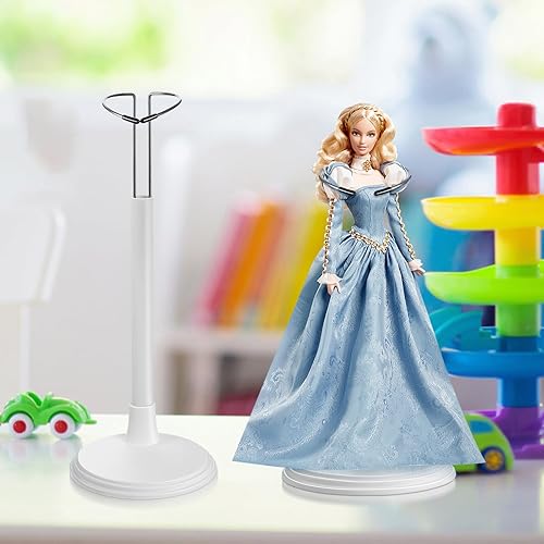 Miniatura 8 de Toyvian Soporte de muñeca para muñecas, soportes de almacenamiento ajustable para muñecas, soportes para muñecas de 12 pulgadas, soporte ajustable