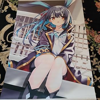 好都合セミフレンド　描き下ろしWスエード生地B1タペストリー　特大サイズ B2Wスエードタペストリーすうな&ルカ描き下ろし【好都合セミ