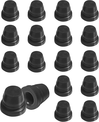 18 tapas de rosca para purga de freno, tapa de ajuste de grasa Zerk, cubierta de vástago de polvo de goma, cubierta universal para polvo de pinza de