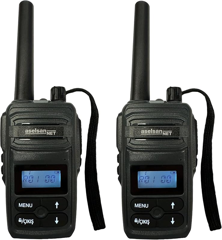 Aselsan Pm 985 GRİ Pmr İkili El Telsizi