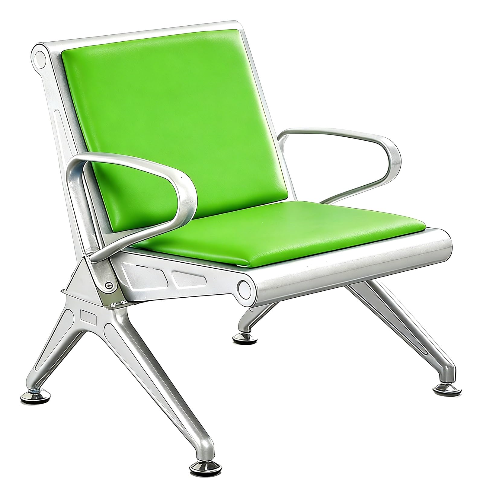 Silla de sala de espera ergonómica y asiento de vestíbulo lavable de alta capacidad