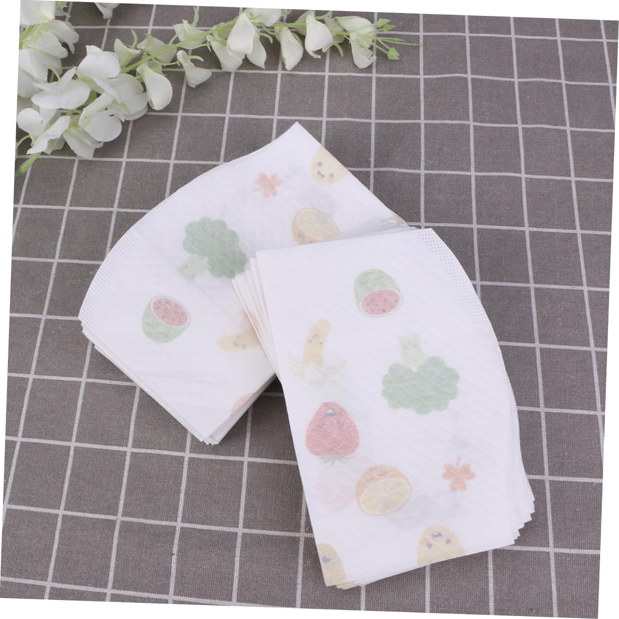 TOYANDONA 60 Piezas Baberos De Bebé Baberos Infantiles Bandana Paño Desechable s De Alimentación De Bebé Giratorio Bolsa De Para Niños Delantal De s