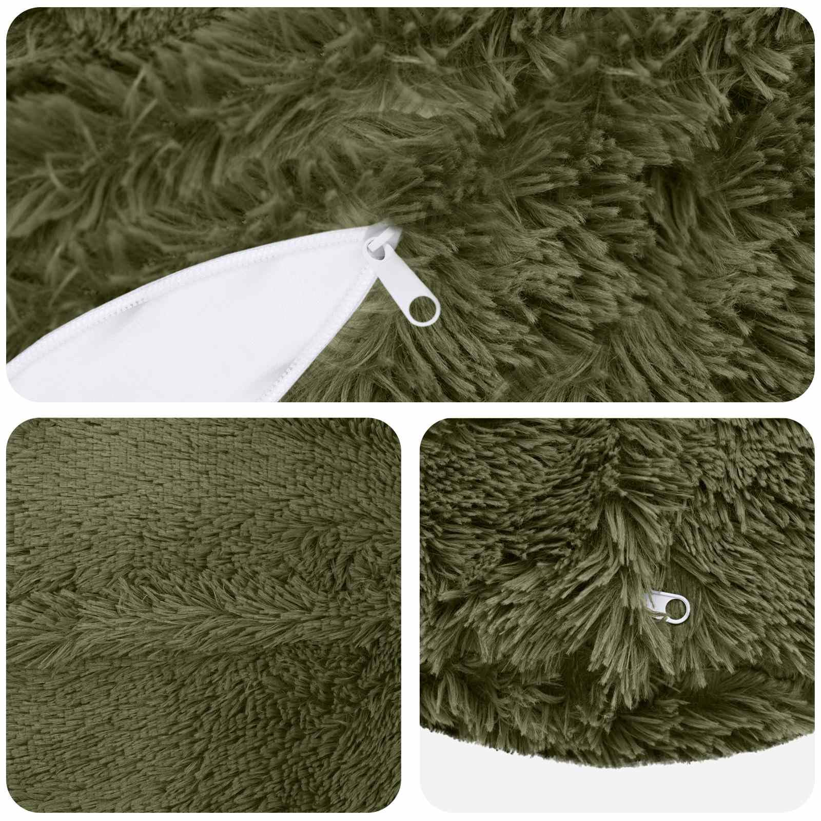 Hothingwell Poduszka HEERLEN 6 sztuk Green Fleece PV