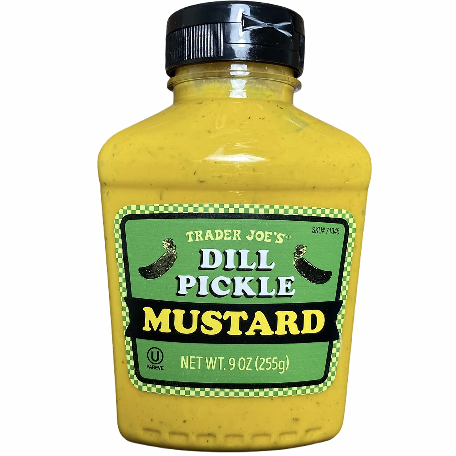 Trader Joes Dill Pickle Mustard 9 oz (Pack of 1)