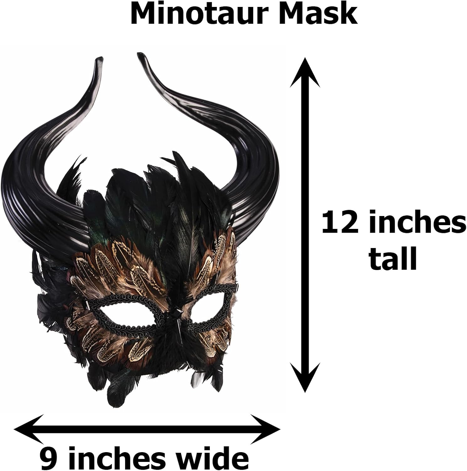 Rubies Minotaur Mask for Adults, Unisex No Size - Image 3