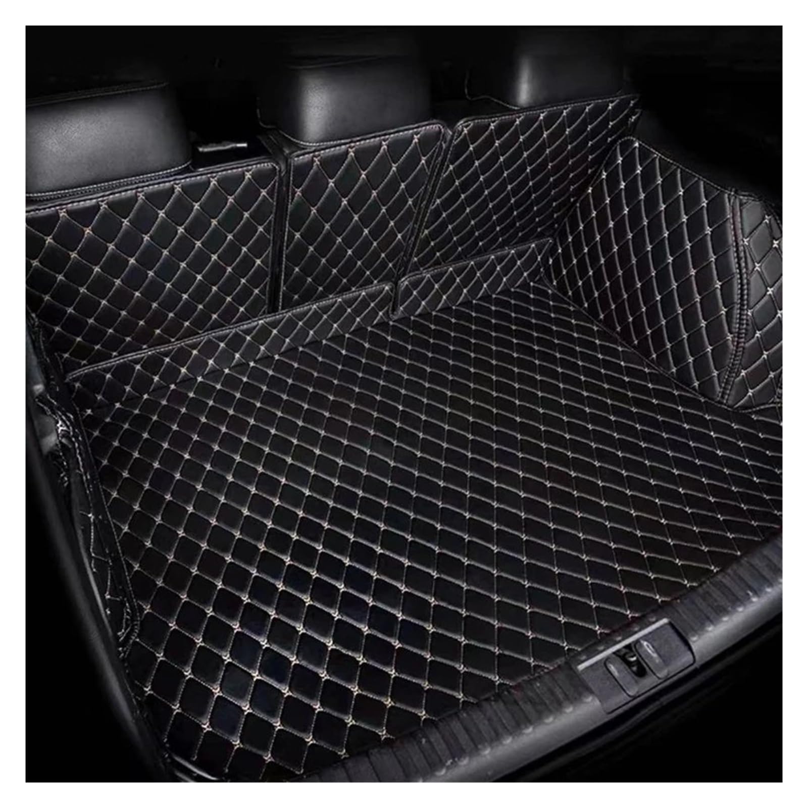 Protection Coffre Tapis Tapis De Coffre Voiture en Cuir Artificiel Protection Anti-salissure pour Hyundai pour Elantra pour HD 2006 2007 2008 2009 2010