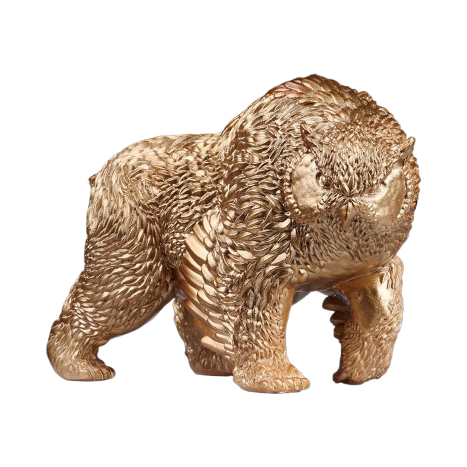 Decoración de oso de campo para jardín y espacios exteriores con escultura moderna
