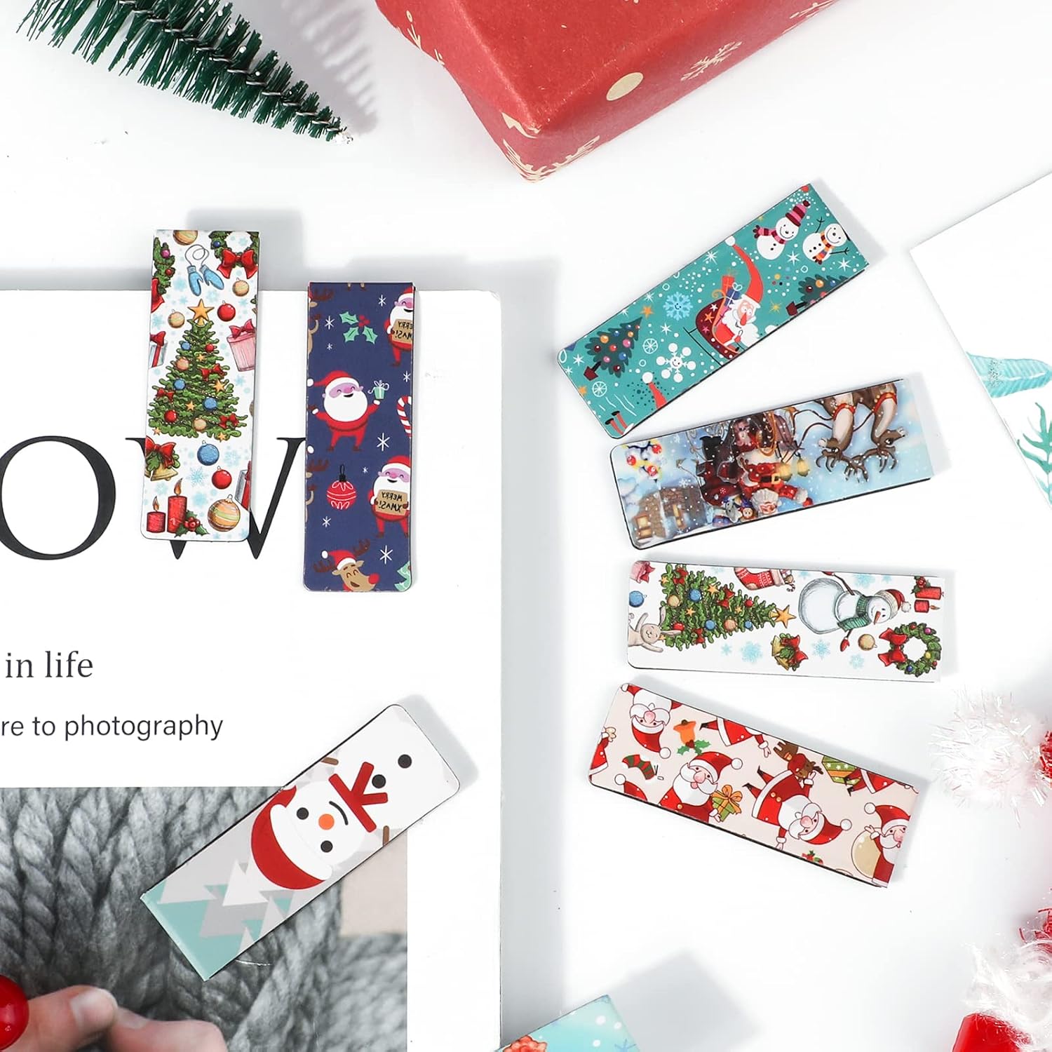 MWOOT Christmas Magnetic Bookmarks Bulk - Image 3