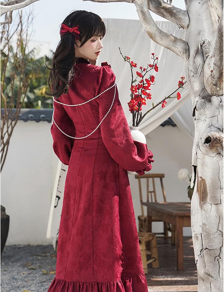 Amazon.co.jp: [SSUPTEMBER2] チャイナドレス 中華風 ロリータ