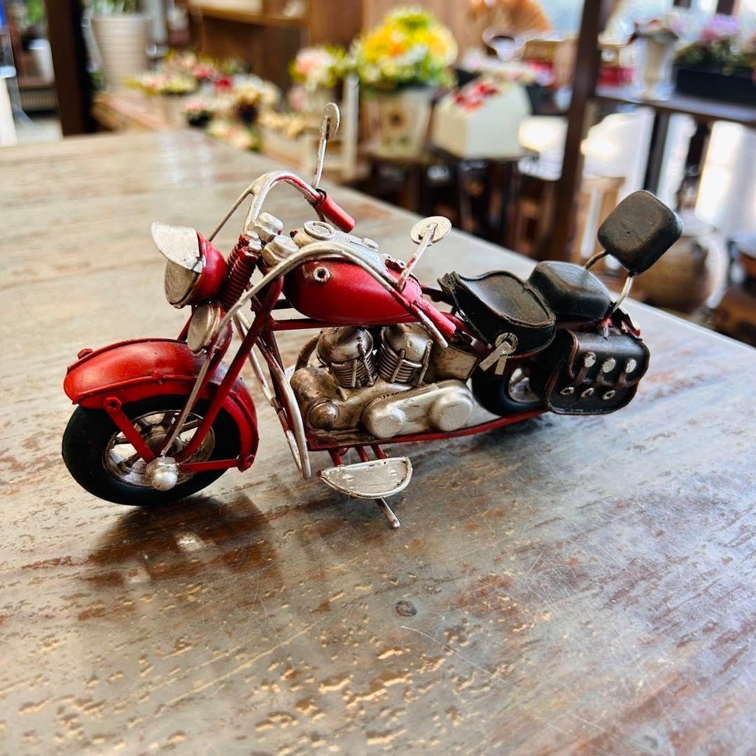オートバイ ブリキ レーサー No.10 バイク レトロ ビンテージ 古い 玩具
