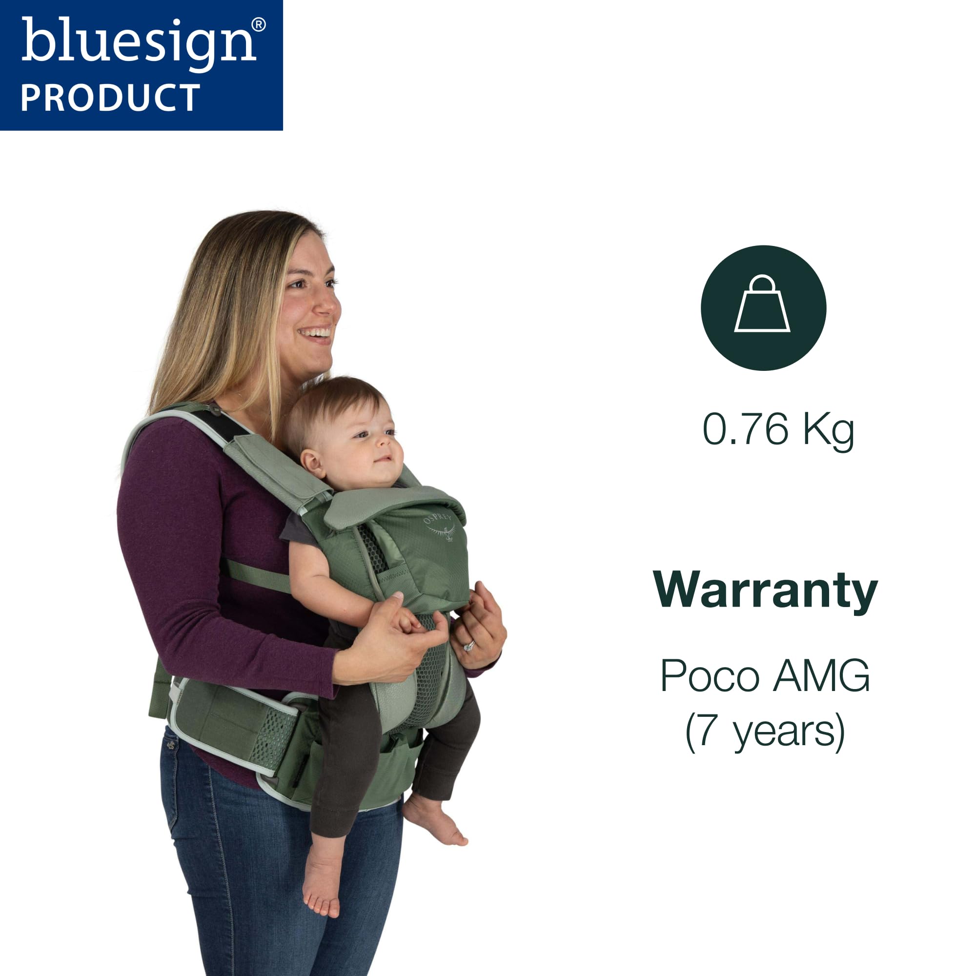 Osprey Poco Soft Child Carrier Koseret Green O/S