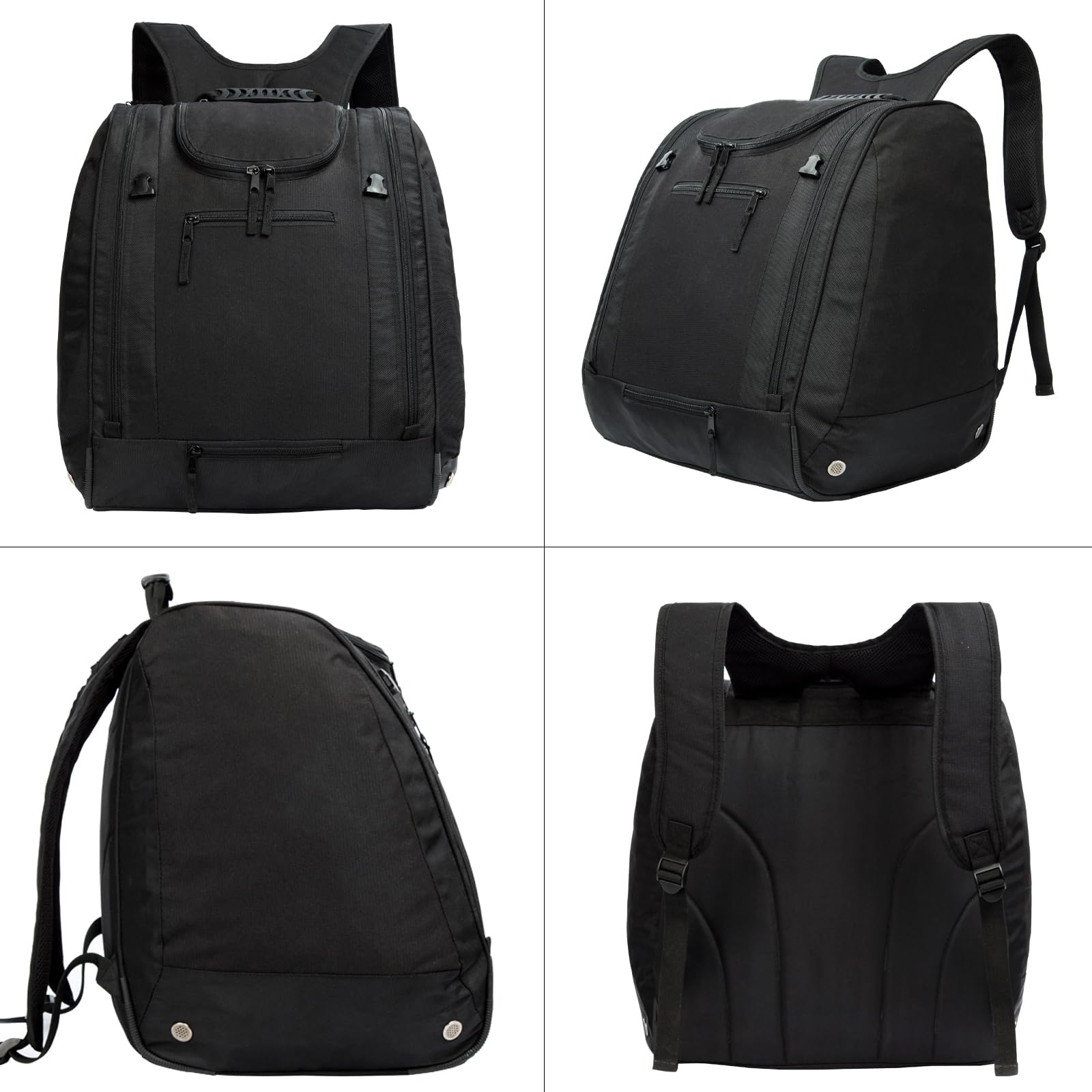 AUMTISC Mochila Acolchada para Botas de esquí y Casco para Viajes aéreos, Equipo de esquí, Gafas, Guantes, esquís y Snowboard