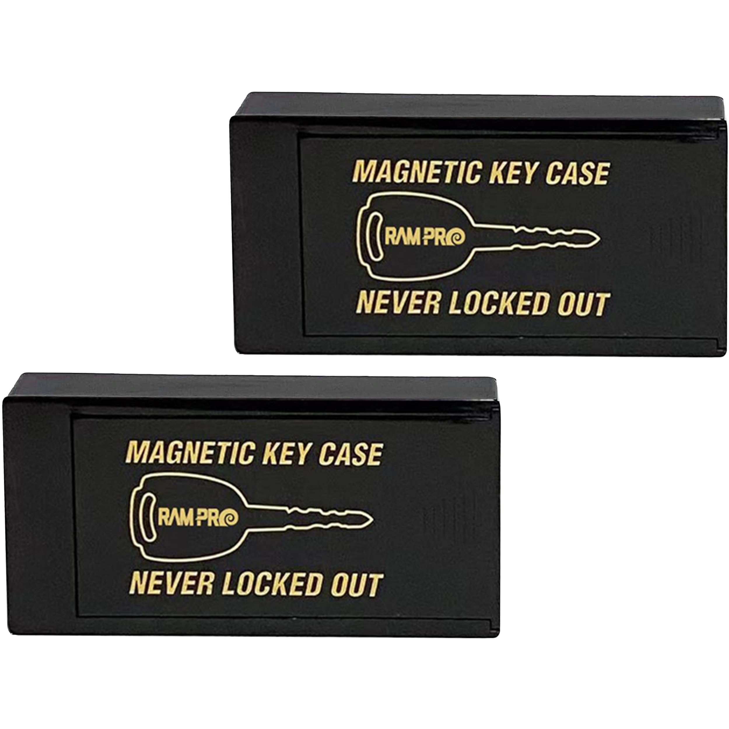 RamPro Hide A Key Magnetic Key Holder Under Car - Hide A Key for Your Car So You Never Lock Out - Plastic Magnet Key Hider to Store a Spare Key for