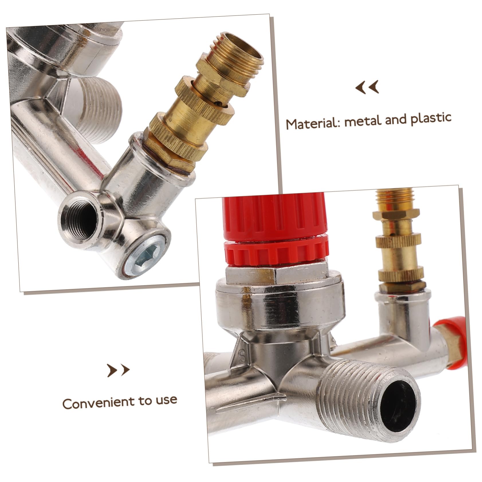 Pressostato per Compressore Aria con Manometri Regolatore 175psi | Interruttore di Controllo Pressione, 16a, Metallo e Plastica, per Compressore Aria