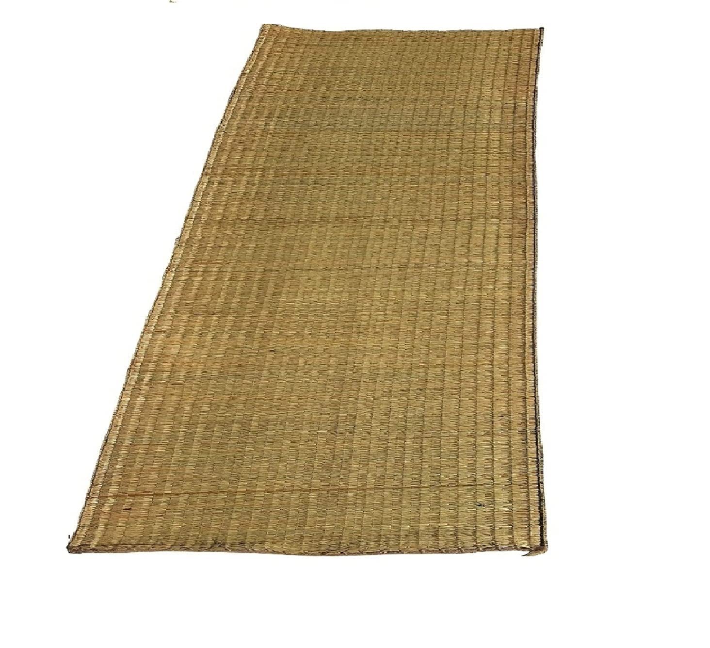 deal Kusha Grass Straw Mat for Yoga Meditation Pranayam Sleeping and Prayer Size of 4 fit Wide 6