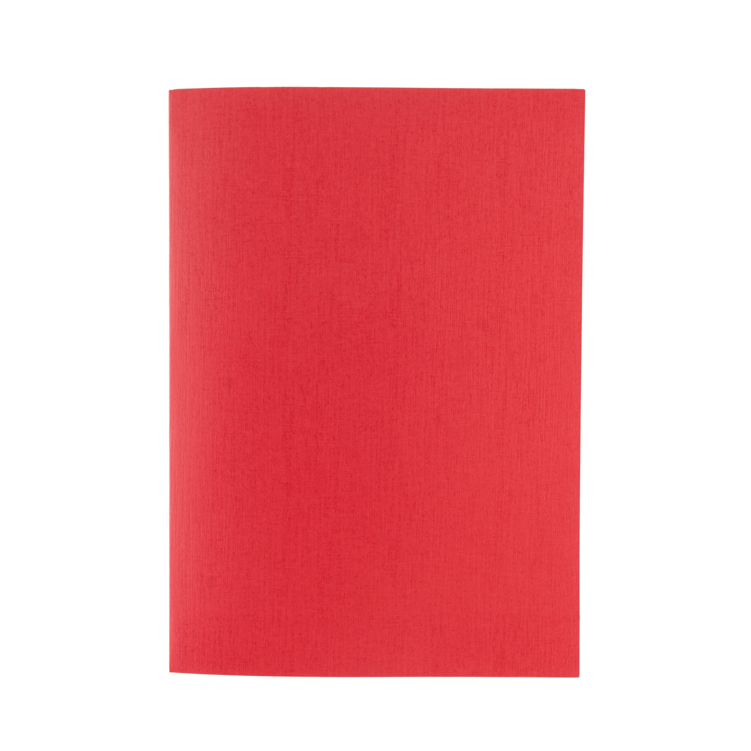 Fabriano Ecoqua Plus Carnet A4 Ligné Rouge de Qualité Supérieure