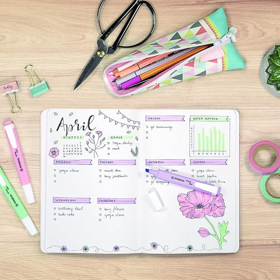 STABILO swing cool Pastel - Phosphorescent Pen - Lilac