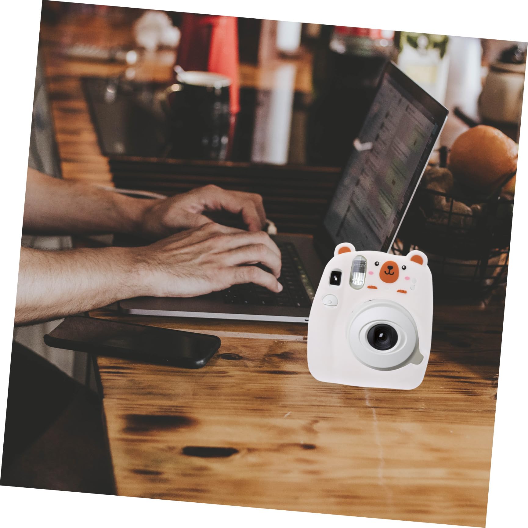 jojofuny Custodia Per Fotocamera Con Copertina Morbida Da Viaggio In Pelle Pu Antiurto