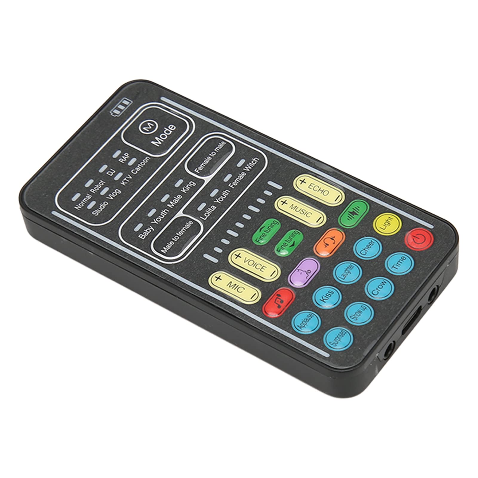 Changeur de voix, mini carte son portable pour PS4, PS5, Xbox One, Switch, PC et PUGB Gaming