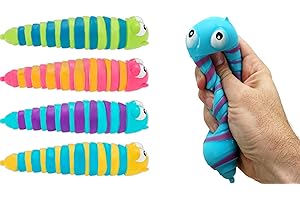 Caterpillar Sensory Toys, Rainbow Caterpillars Conducive To Stress Relief