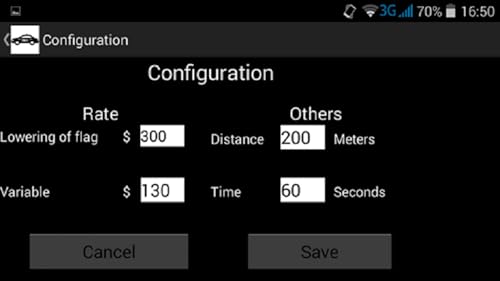 Detector rates Taximeter