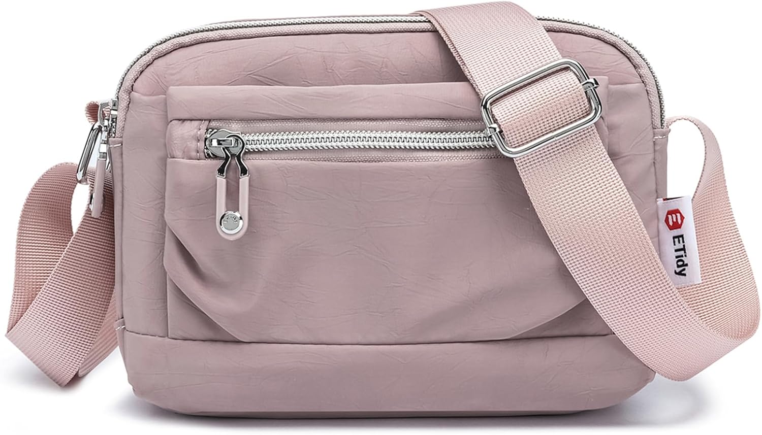 ETidy Nylon Small Womens Crossbody Bag Casual Shoulder Handbag Mini Purse With Adjustable Strap | Nylon, Small, Casual, Mini, Adjustable Strap