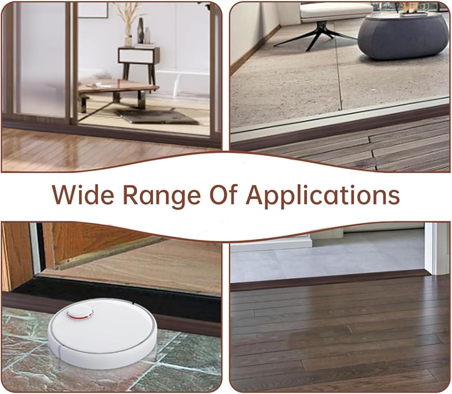 ドア敷居ランプ、PVCフラット仕切りストリップ、ドアエッジトリム、フロアトランジションストリップ、ラミネートカーペットフロアタイル敷