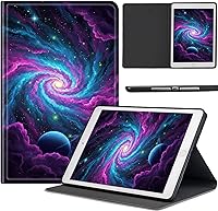 Vista 44 de Funda para Samsung Galaxy Tab S10 Lite / S10 FE / S9 FE 10.9 pulgadas, delgada de piel sintética con soporte de múltiples ángulos y función