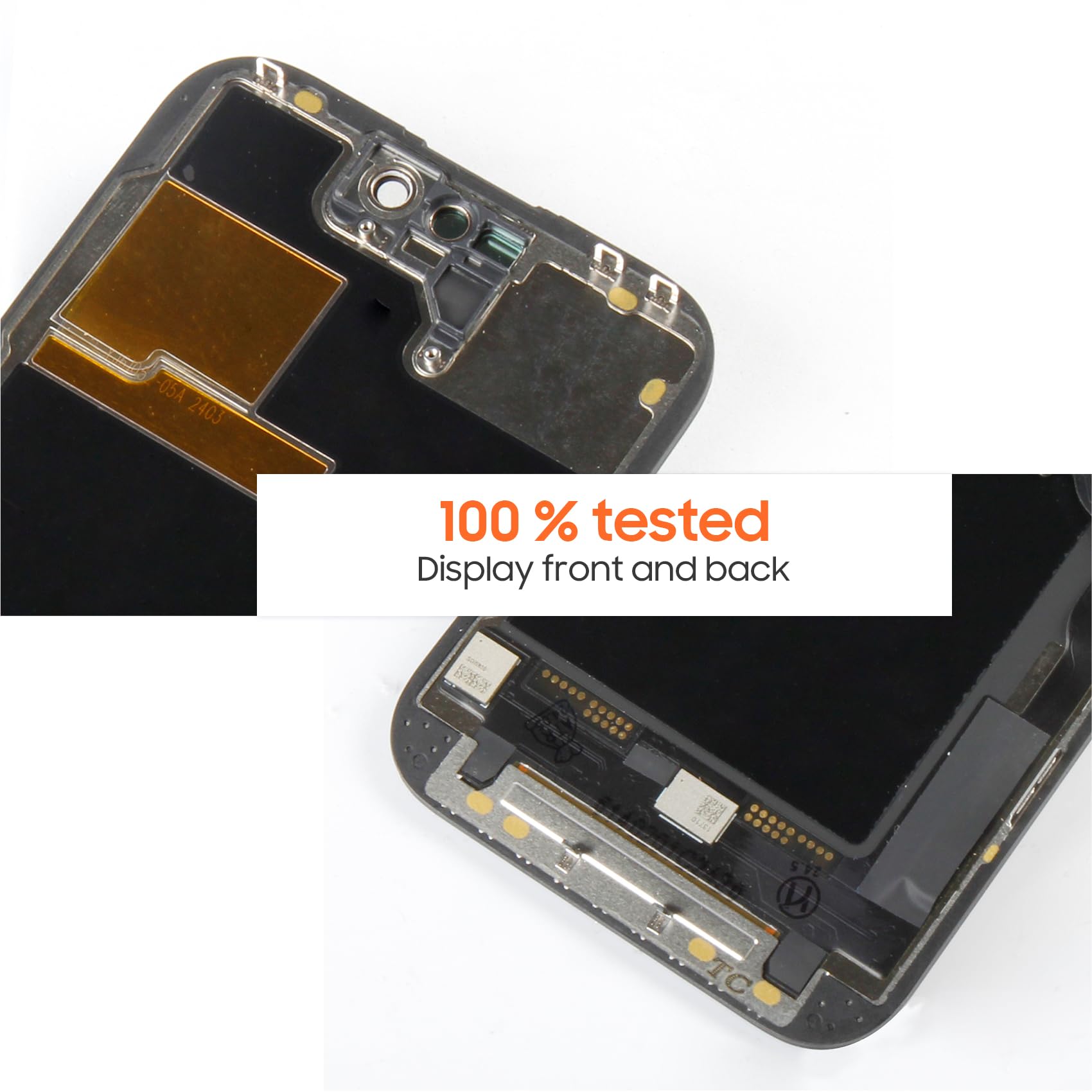 Display für iPhone 14 Pro LCD Ersatzbildschirm, Touch Digitizer Assembly (A2890, A2650, A2889, A2892, A2891) mit Reparatur-Werkzeug-Set