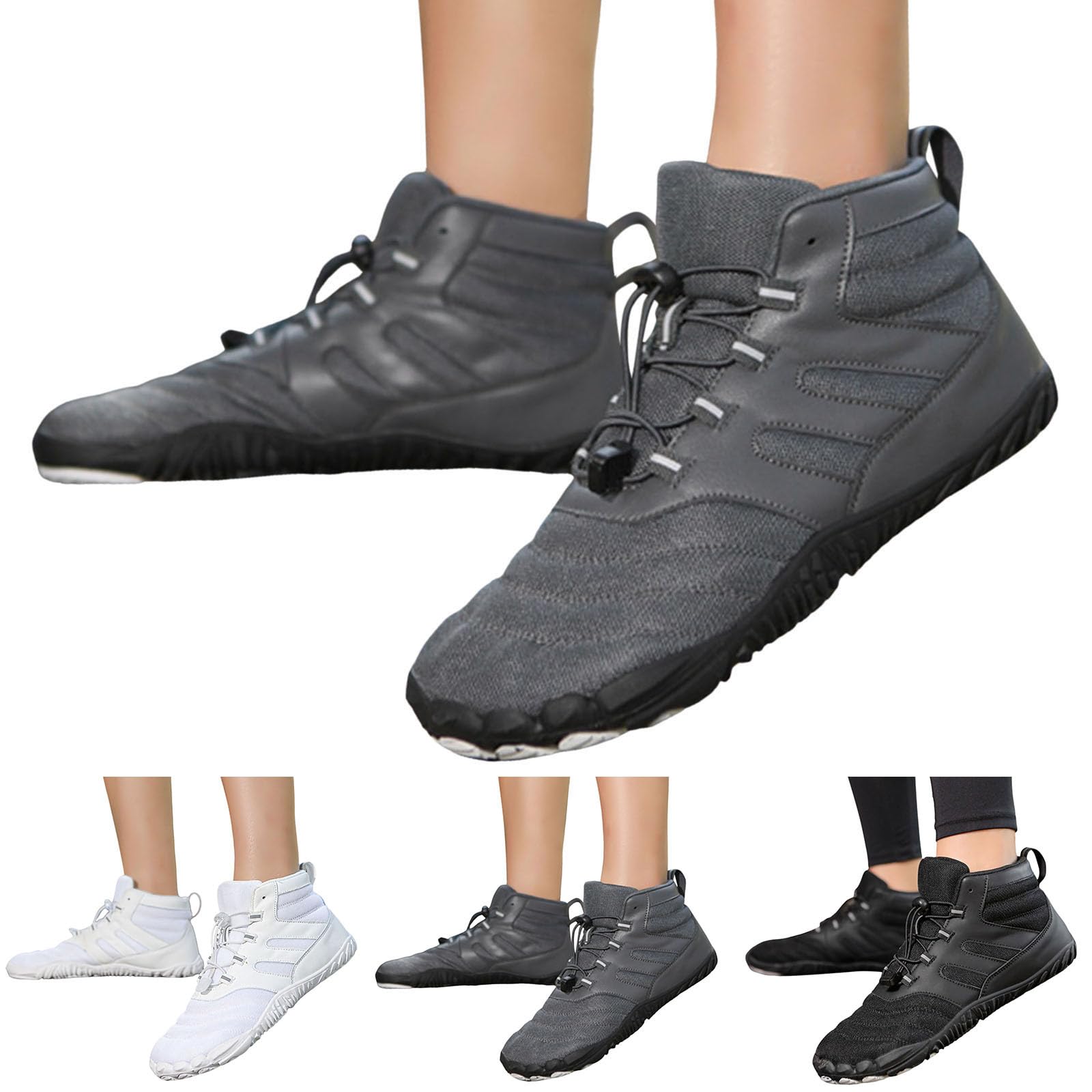Générique Wasserschuhe, Sportschuhe für Herren, neues Modell, einfache und einfarbige Farbe, Wandern, schnell trocknend, Outdoor, Wandern, dicke Sohle, Streifen, Wasserschuhe für Damen