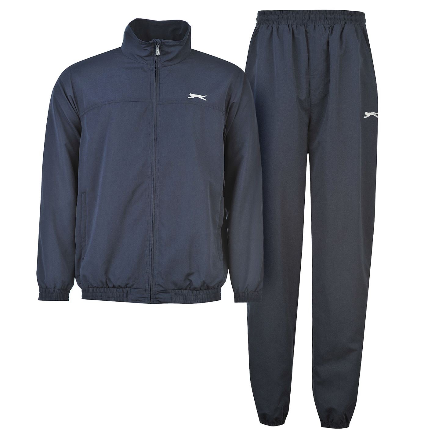Slazenger Męski dres treningowy z długim rękawem kurtka treningowa spodnie treningowe zestaw