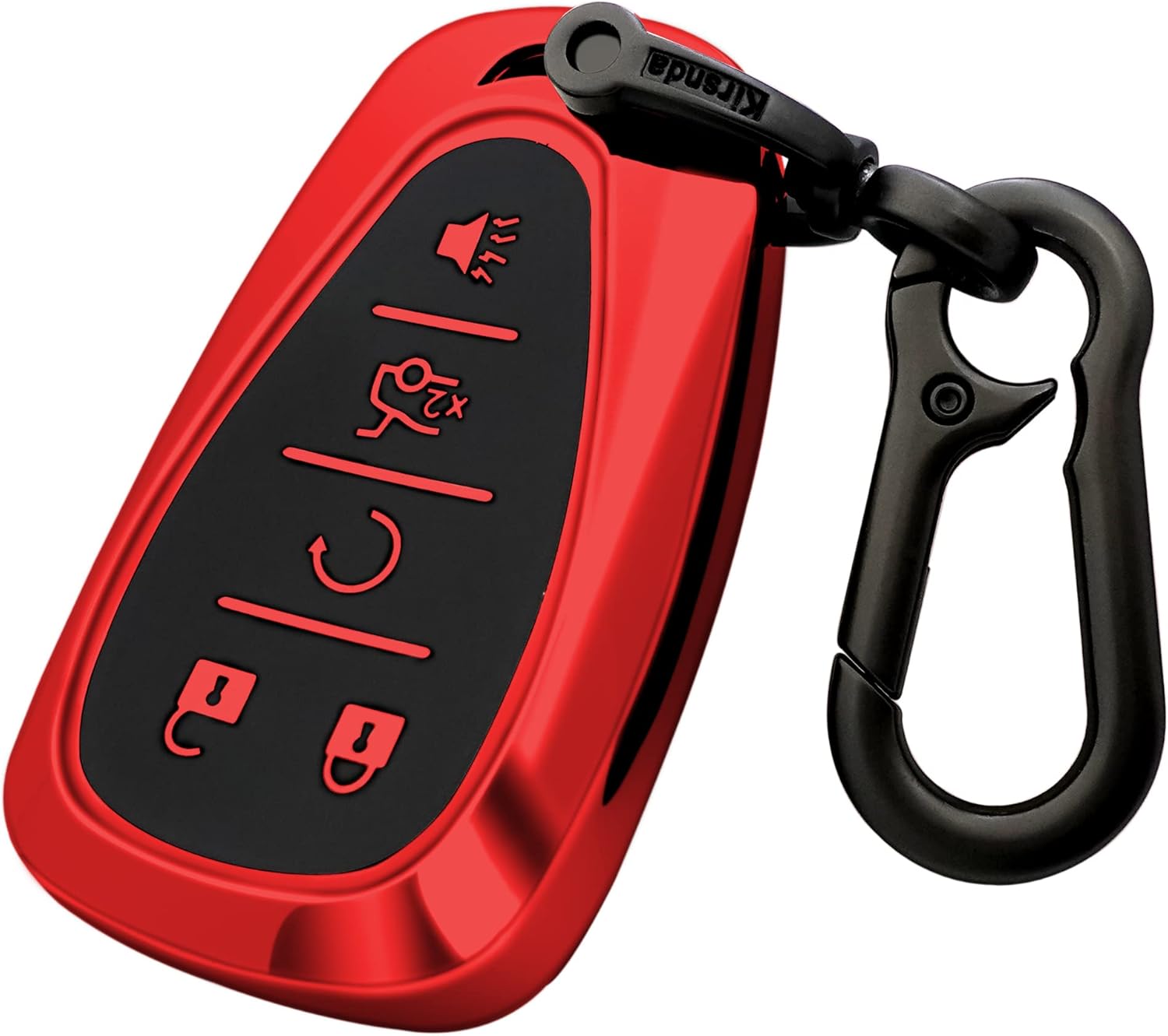 Amazon.com: Kirsnda for Chevrolet Key fob Cover case with Keychain,Soft ...