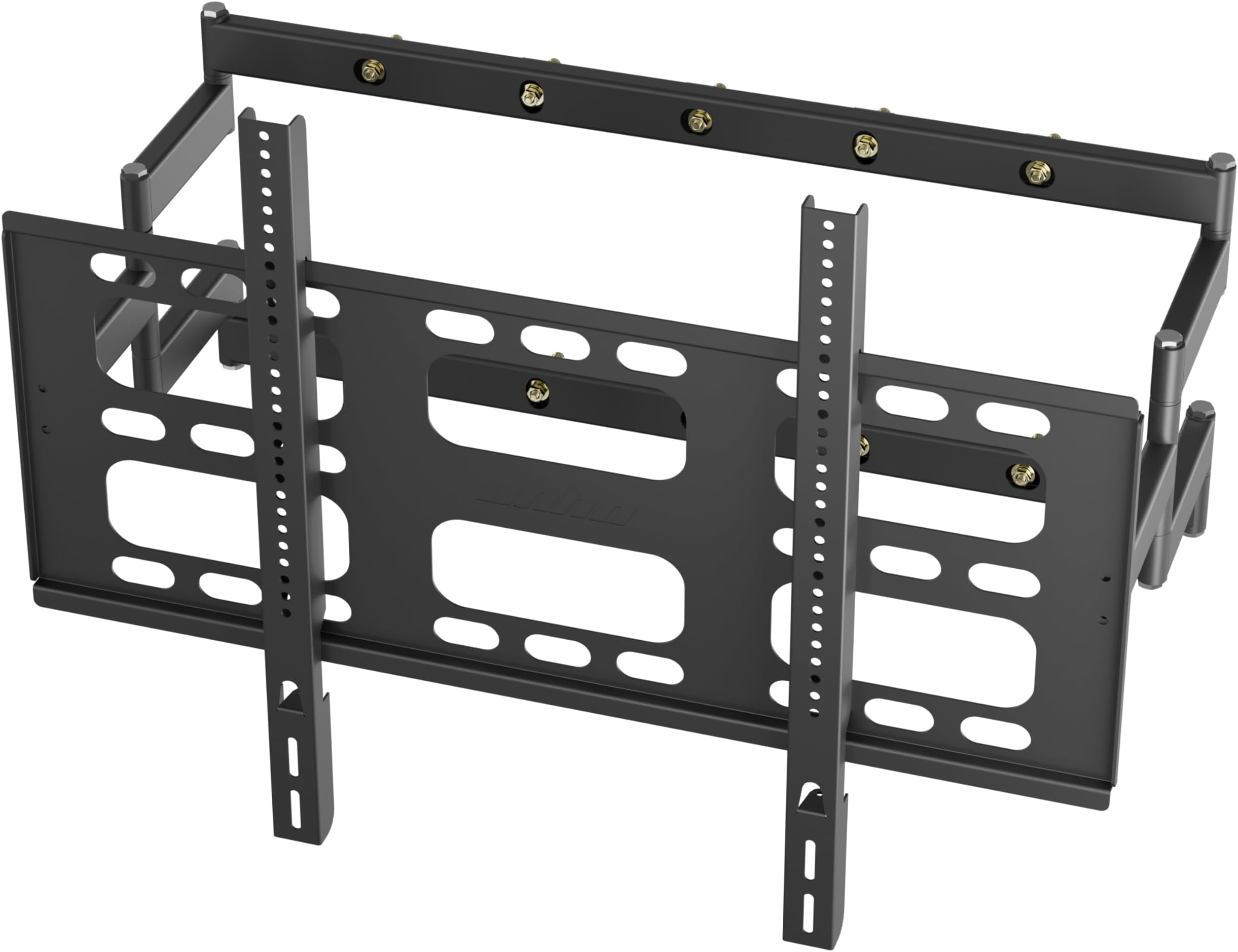medla Swivel TV Wall Mount: Full Motion Articulating TV Mount Heavy Duty Metal TV Bracket for 60-90 inch TVs 110KG Weight Capacity VESA up to 800x600mm and Extend up to 38cm