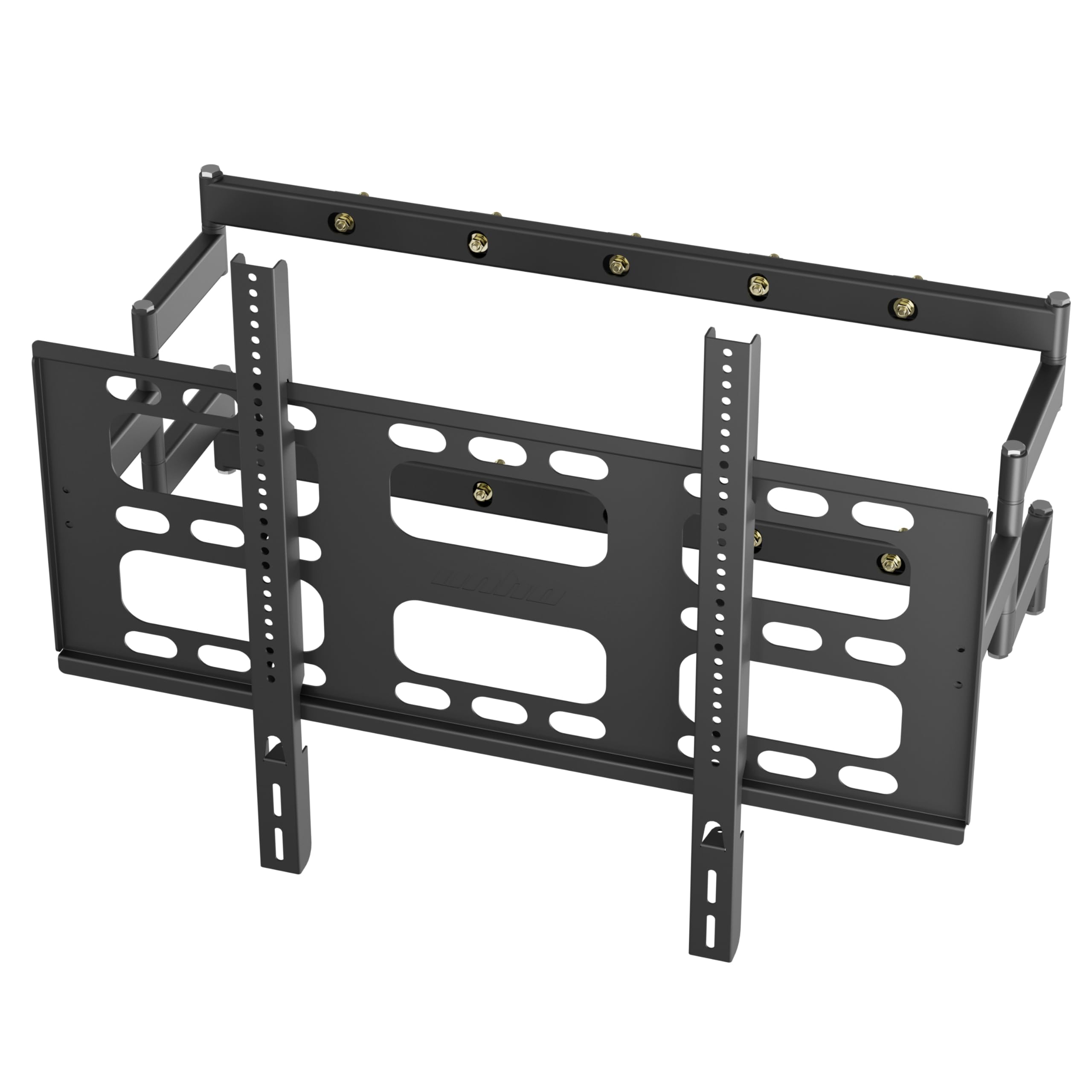 Swivel TV Wall Mount: Full Motion Articulating TV Mount Heavy Duty Metal TV Bracket for 60-90 inch TVs 110KG Weight Capacity VESA up to 800x600mm and Extend up to 38cm