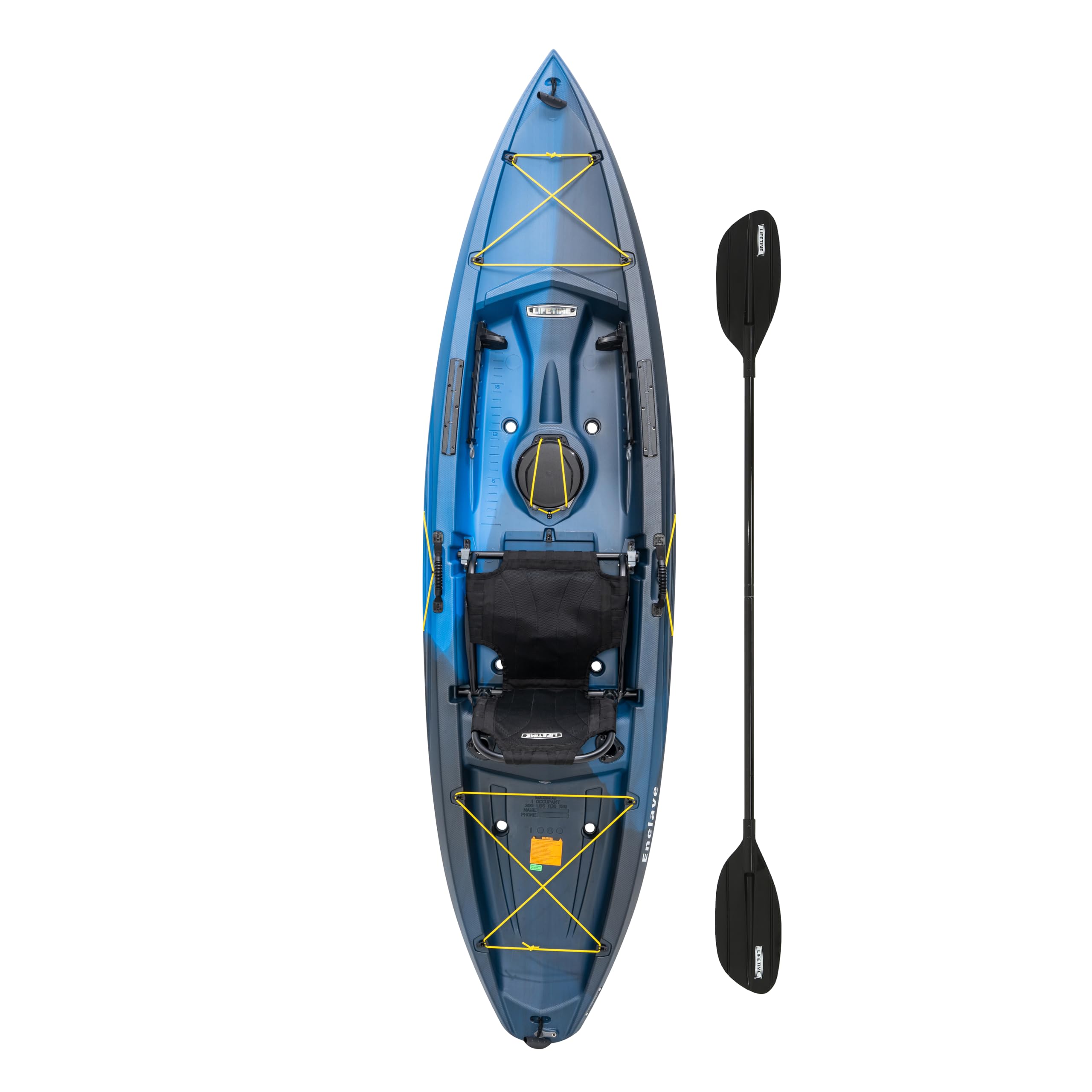 Amazon.com: Lifetime Enclave Angler Fishing Kayak, 10.3 Ft