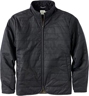 Huckberry Flint and Tinder York Quilted Waxed Jacket, Mens Coat