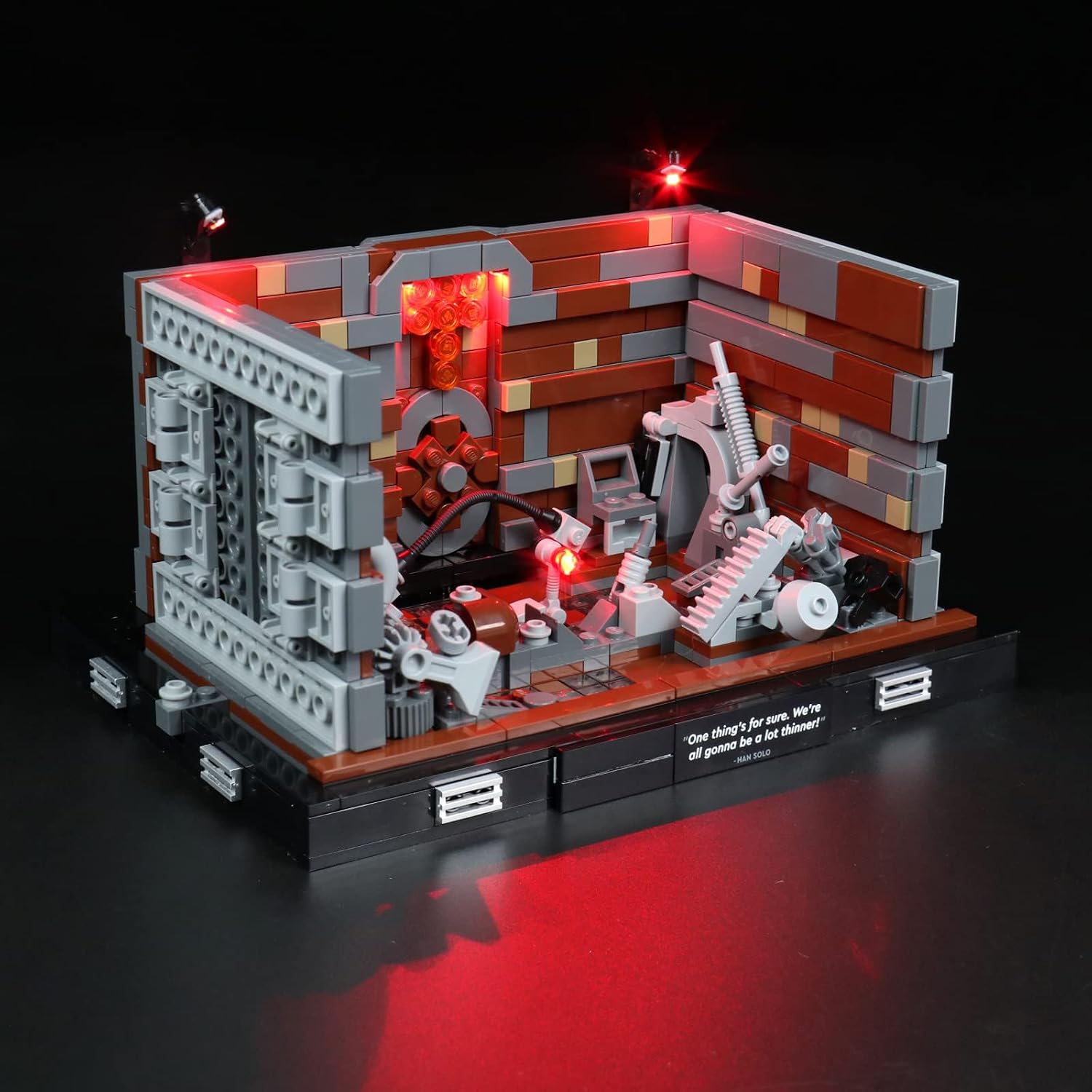 Led Light Compactor Amazon.com: LED Lighting Kit for Lego 75339 - for Death Star Trash ...