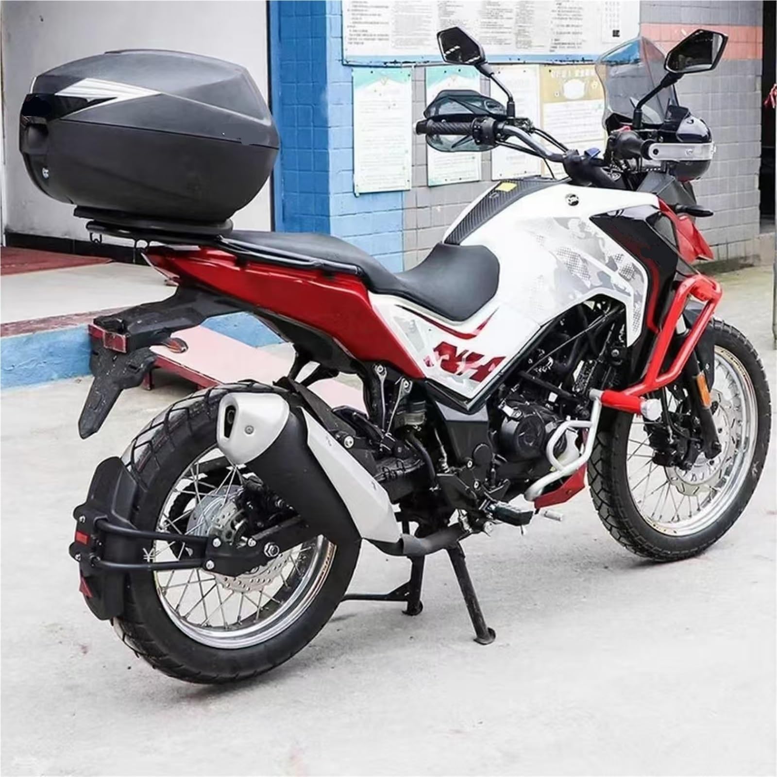 Protezione motore PerSYM NHT200 NHT125 NH190 AIOXOLGIVW | Parafango posteriore anticaduta a molla per paraurti protezione moto