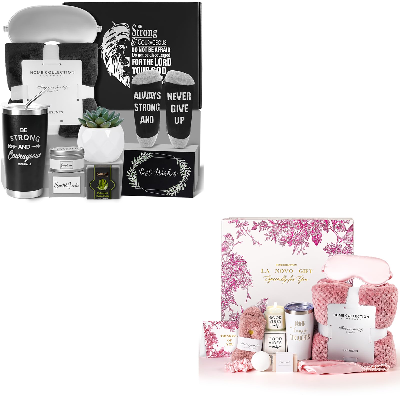 Amazon.com: Care Package for Men and Women 2Pack, LA NOVO Get Well