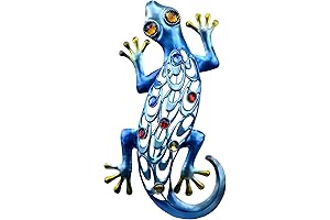 SVEIKS Ceramic Gecko Wall Decor