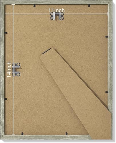 Vista 404 de Vittanly - Juego de 9 portarretratos, plexiglás resistente a rupturas, exhibe fotos de 12 x 12 pulgadas o, con paspartú, de 8 x 8 pulgadas, marcos