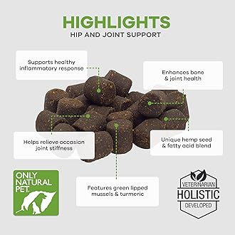 Only Natural Pet Hemp Hip & Joint Support for Dogs