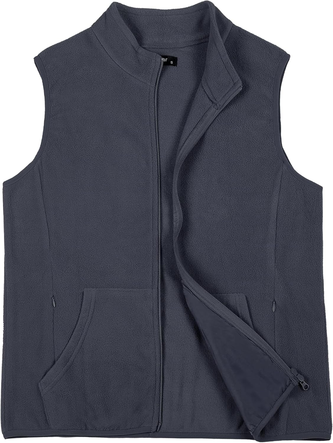Argstar Polar Fleece Vest Men, Warm & Lightweight Casual Outdoor Full-Zip Vest with Pockets (S-2XL) - Image 5