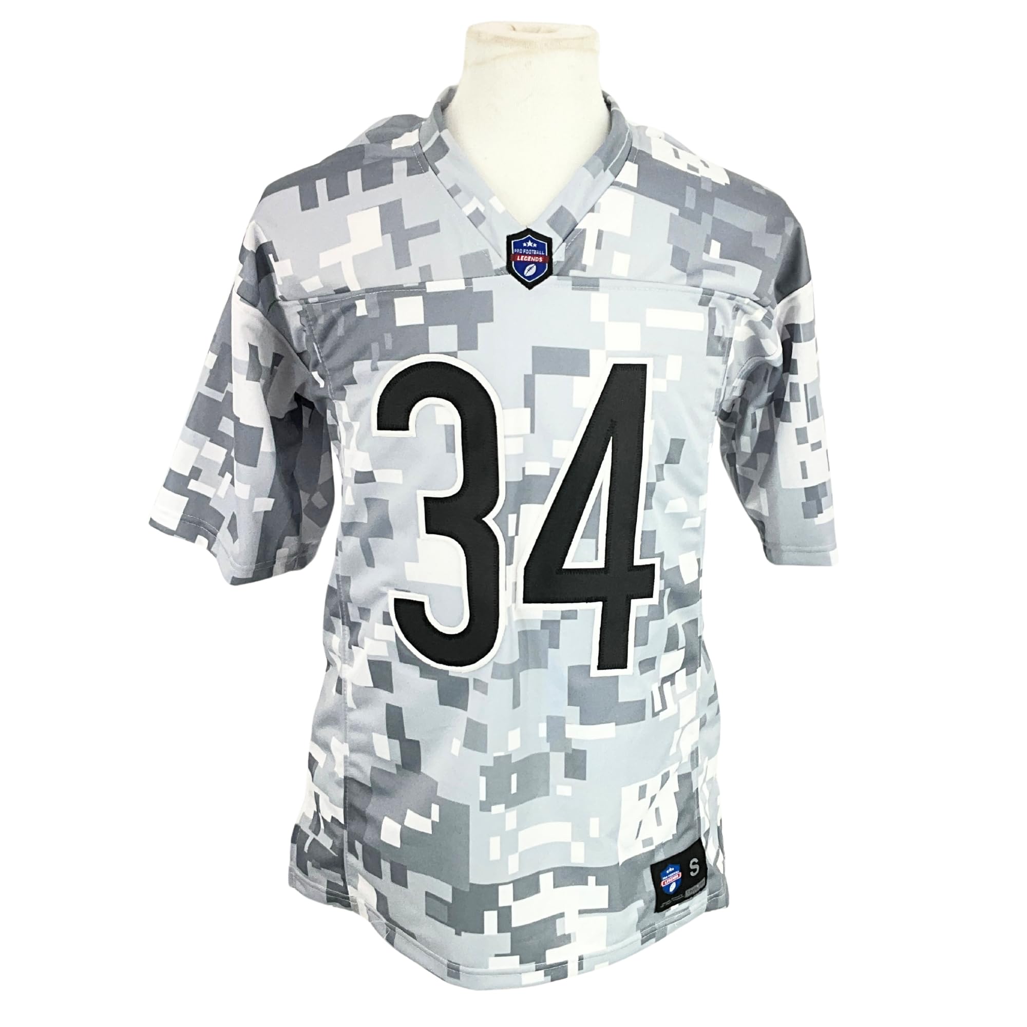 TIMELESS AUTHENTIC Walter Payton Jersey White Camouflage Chicago | Unisex Adult Sizes S-5XL Unsigned Sewn Stitched