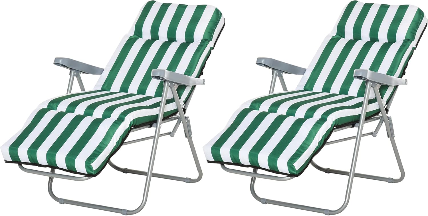 Dmora Sedia Da Esterno Pieghevole, Made In Italy, 44 X 41 X 78 Cm Color Bianco 57382644 - Foto 10