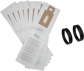 Casa Vacuums Replacement Bags and Belts for Oreck XL