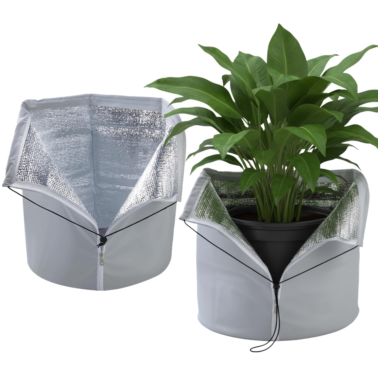 pflanzenschutz zelt winter Zllzpzd 2 Stück Topfschutz Pflanzen Winter,50x45 cm Zelt,Kübel Winterschutz Pflanzen Außen überwintern mit Zugband,Thermo Topfschutz für Pflanzen Kältebeständiges Chassis Baby Diamond Pyramid Glass Tent:Send Message for Price List for Customized Dome PLP-home-cardio-equipment Salam, nak tanya ada